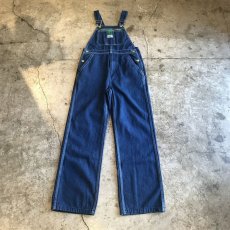 画像1: BLUE DENIM DESIGN OVERALL / Ladies M (1)