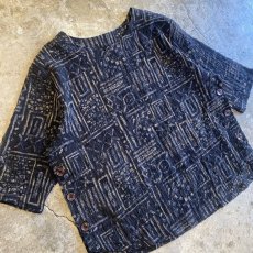 画像3: ALL OVER PATTERN DESIGN TOPS / Ladies M (3)