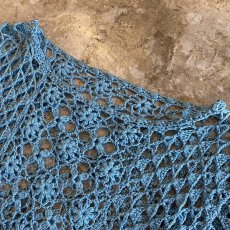 画像6: SUMMER CROCHET COLOR DESIGN L/S TOPS / Ladies M (6)