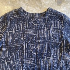 画像7: ALL OVER PATTERN DESIGN TOPS / Ladies M (7)