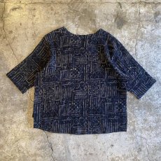 画像2: ALL OVER PATTERN DESIGN TOPS / Ladies M (2)