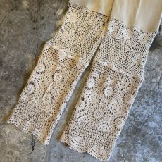 画像7: 【Wiz&Witch】"UNITED" VINTAGE CROCHET PANTS / W28~W31 (7)