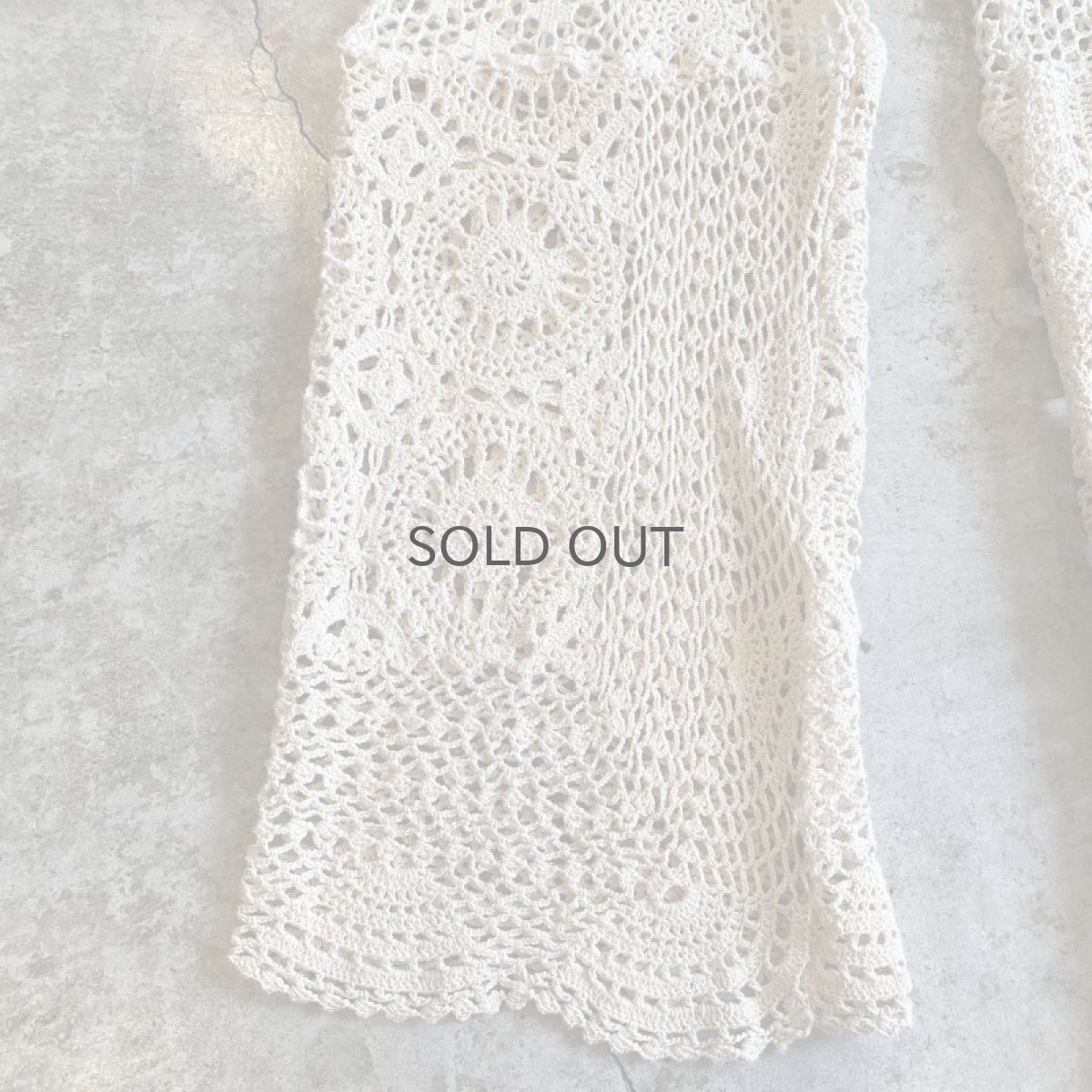 画像5: 【Wiz&Witch】"UNITED" VINTAGE CROCHET PANTS / W28~W31 (5)