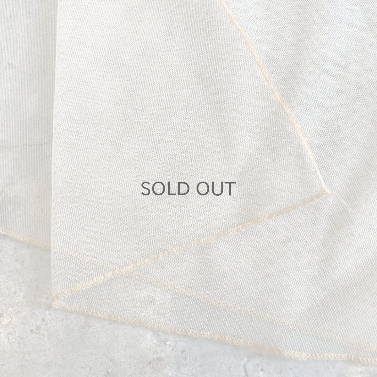 画像5: PALE TONE COLOR PATTERN TULLE LONG CARDIGAN / Ladies S/M (5)