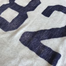 画像10: 60's "SKILLS 82" FELT PRINT DESIGN NUMBERING L/S TEE / Ladies M (10)