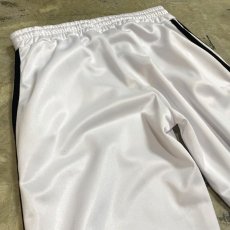 画像9: "ADDICTED" WHITE COLOR SIDE LINE TRACK PANTS / FREE (9)