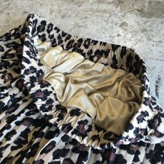 画像8: LEOPARD PATTERN NATURAL PLEATS DESIGN SKIRT / W25~W31 (8)