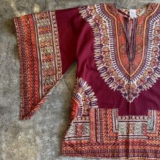 画像5: NATIVE PATTERN PULL OVER SHIRT / Ladies M(L) (5)