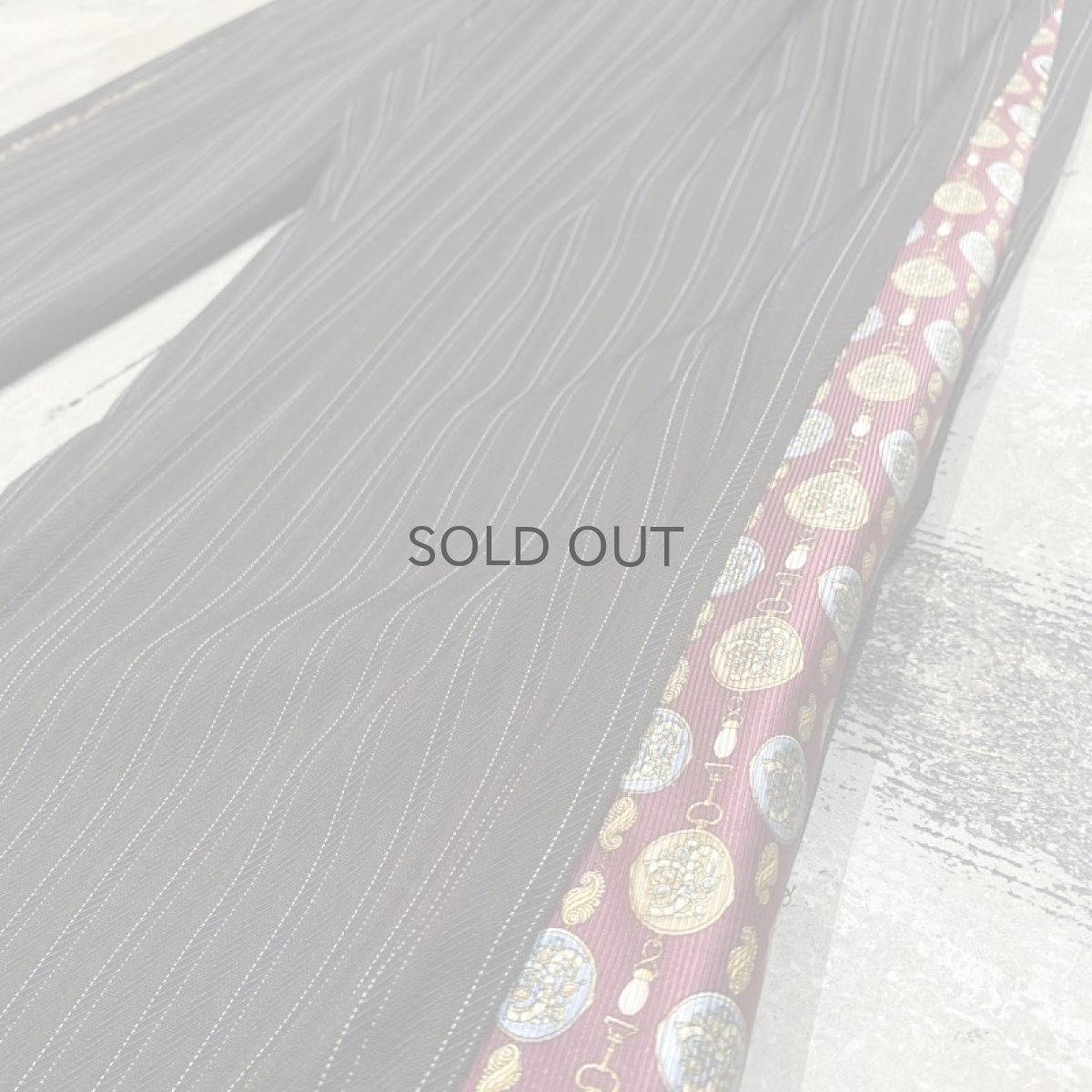 画像6: 【Wiz&Witch】SIDE TIE LINE WIDE SLACKS / W30 (6)