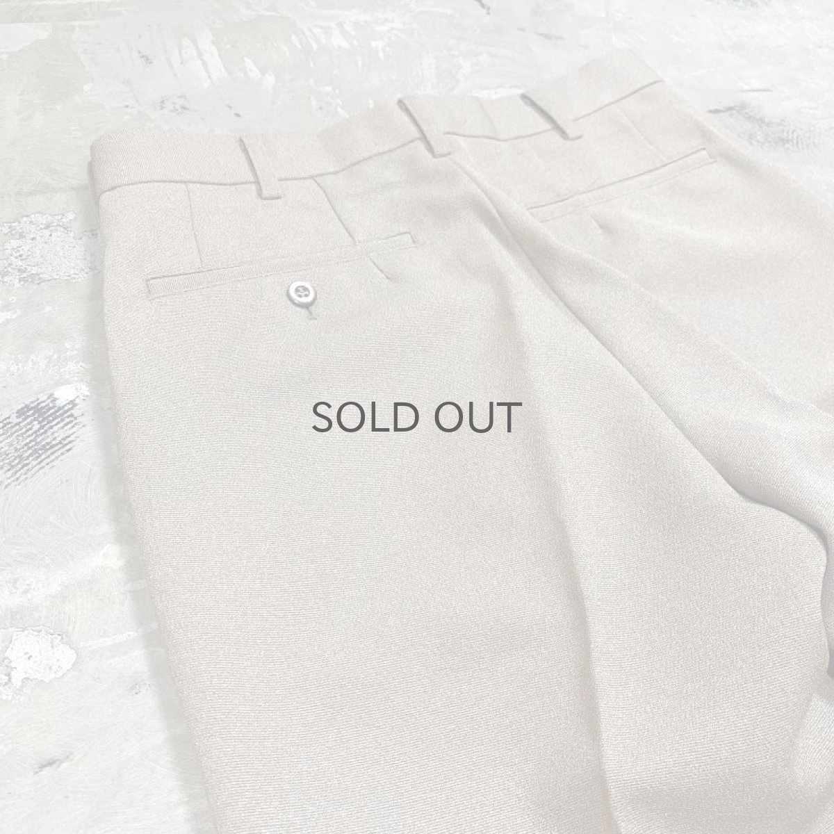 画像9: 【Wiz&Witch】SIDE TIE LINE WIDE SLACKS / W29 (9)