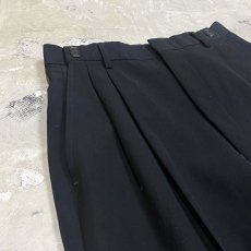 画像3: 【Wiz&Witch】SIDE TIE LINE WIDE SLACKS / FREE (3)