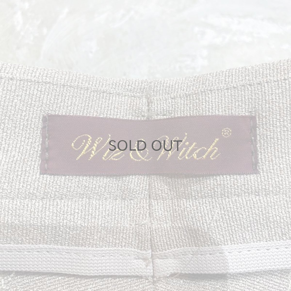 画像10: 【Wiz&Witch】SIDE TIE LINE WIDE SLACKS / W29 (10)