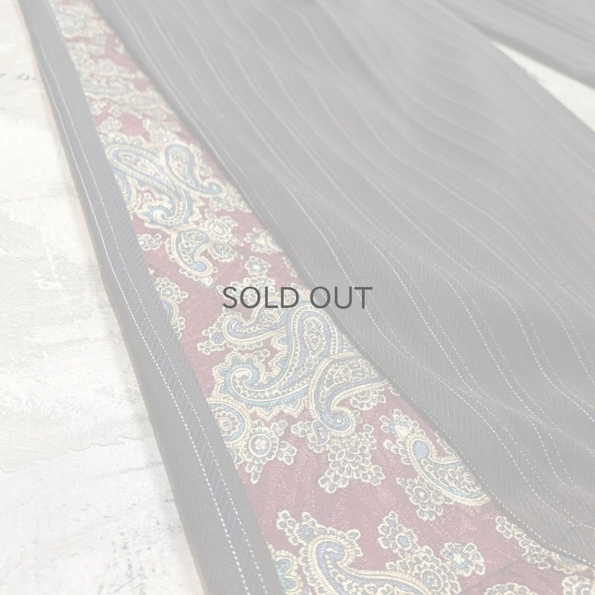 画像7: 【Wiz&Witch】SIDE TIE LINE WIDE SLACKS / W30 (7)