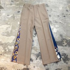 画像1: 【Wiz&Witch】SIDE TIE LINE WIDE SLACKS / W29 (1)