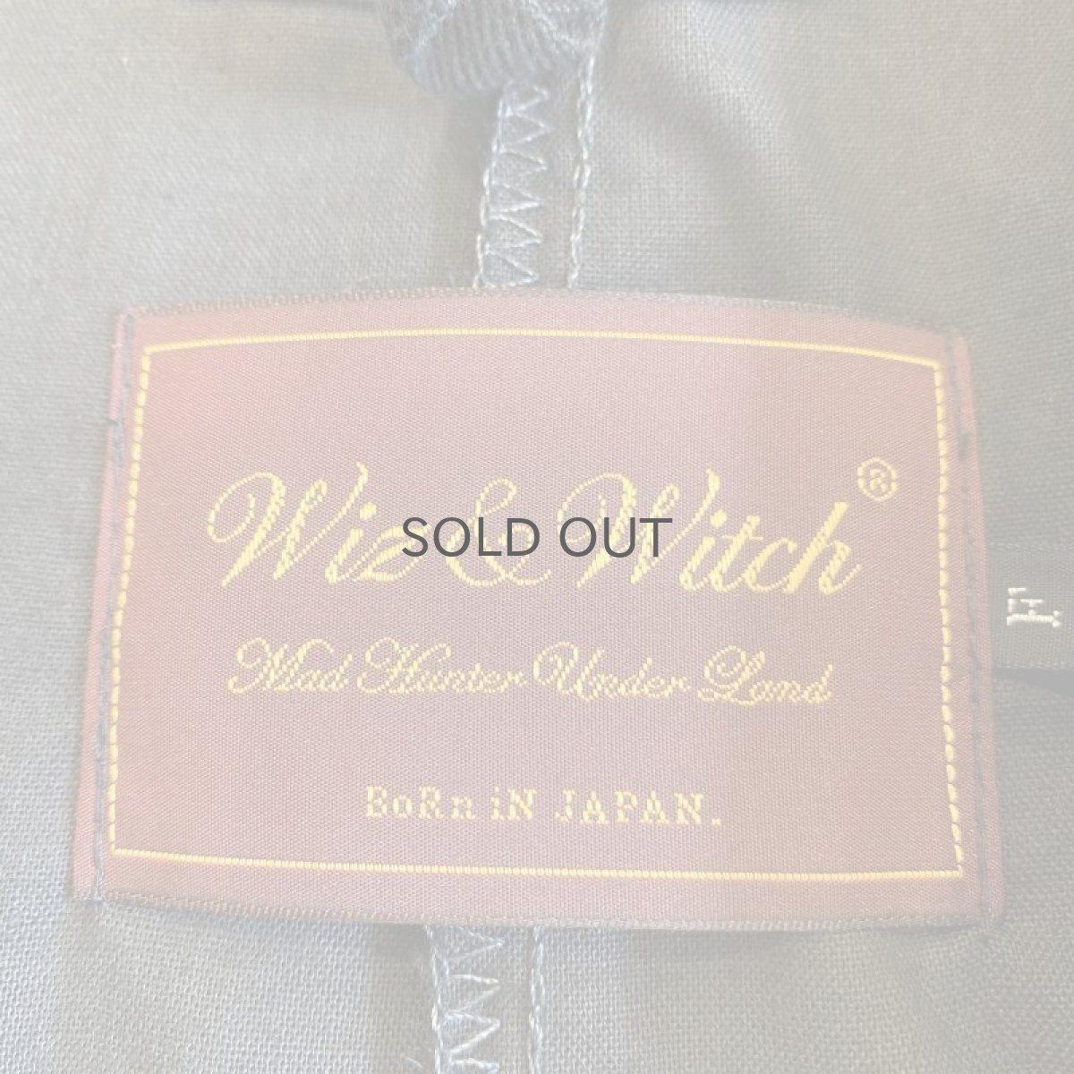 画像12: 【Wiz&Witch】SHORT OPE COAT / OS (12)