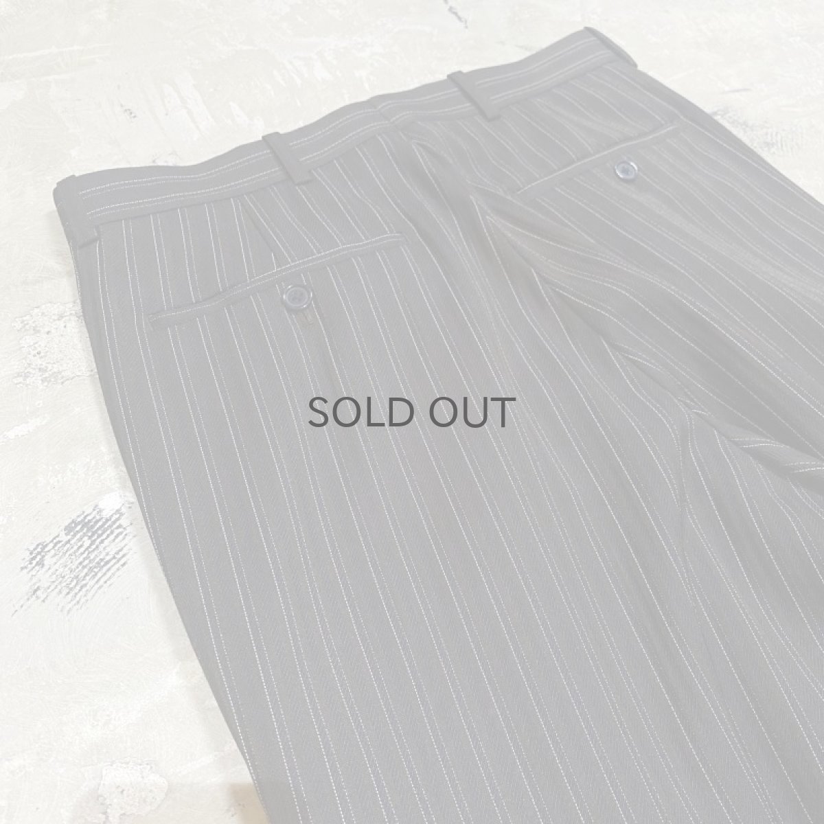 画像9: 【Wiz&Witch】SIDE TIE LINE WIDE SLACKS / W30 (9)