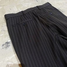 画像9: 【Wiz&Witch】SIDE TIE LINE WIDE SLACKS / W30 (9)