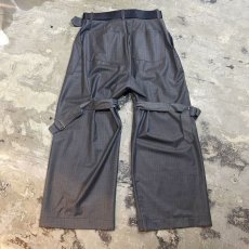 画像2: 【WONDERGROUND】NEO BONDAGE WIDE PANTS / OS (2)