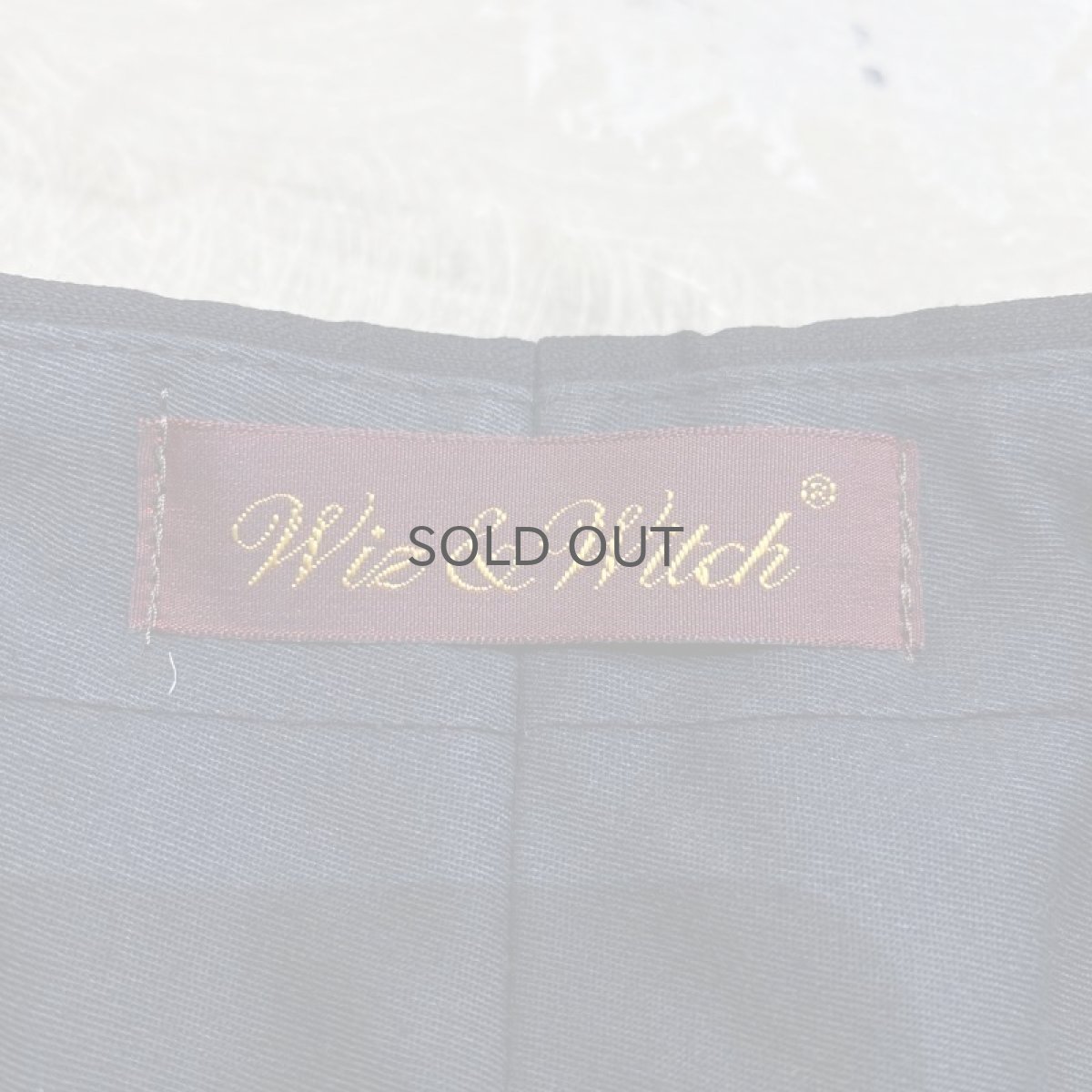 画像10: 【Wiz&Witch】SIDE TIE LINE WIDE SLACKS / FREE (10)