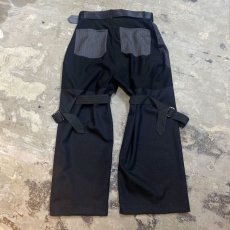 画像2: 【WONDERGROUND】NEO BONDAGE WIDE PANTS / OS (2)