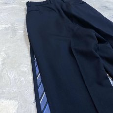 画像9: 【Wiz&Witch】SIDE TIE LINE WIDE SLACKS / FREE (9)