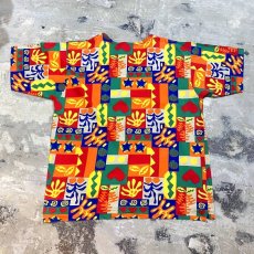 画像2: ARTISTIC ALL OVER PATTERN S/S TEE / Mens XL (2)