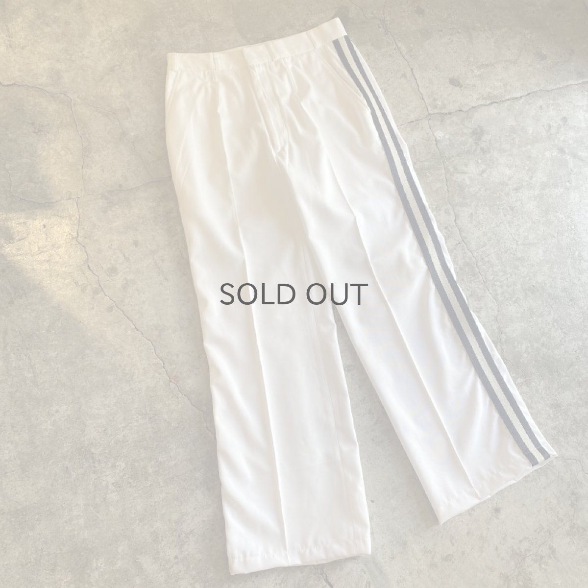 画像4: 【Wiz&Witch】VINTAGE MILITARY SIDE LINE PANTS  / W29 (4)