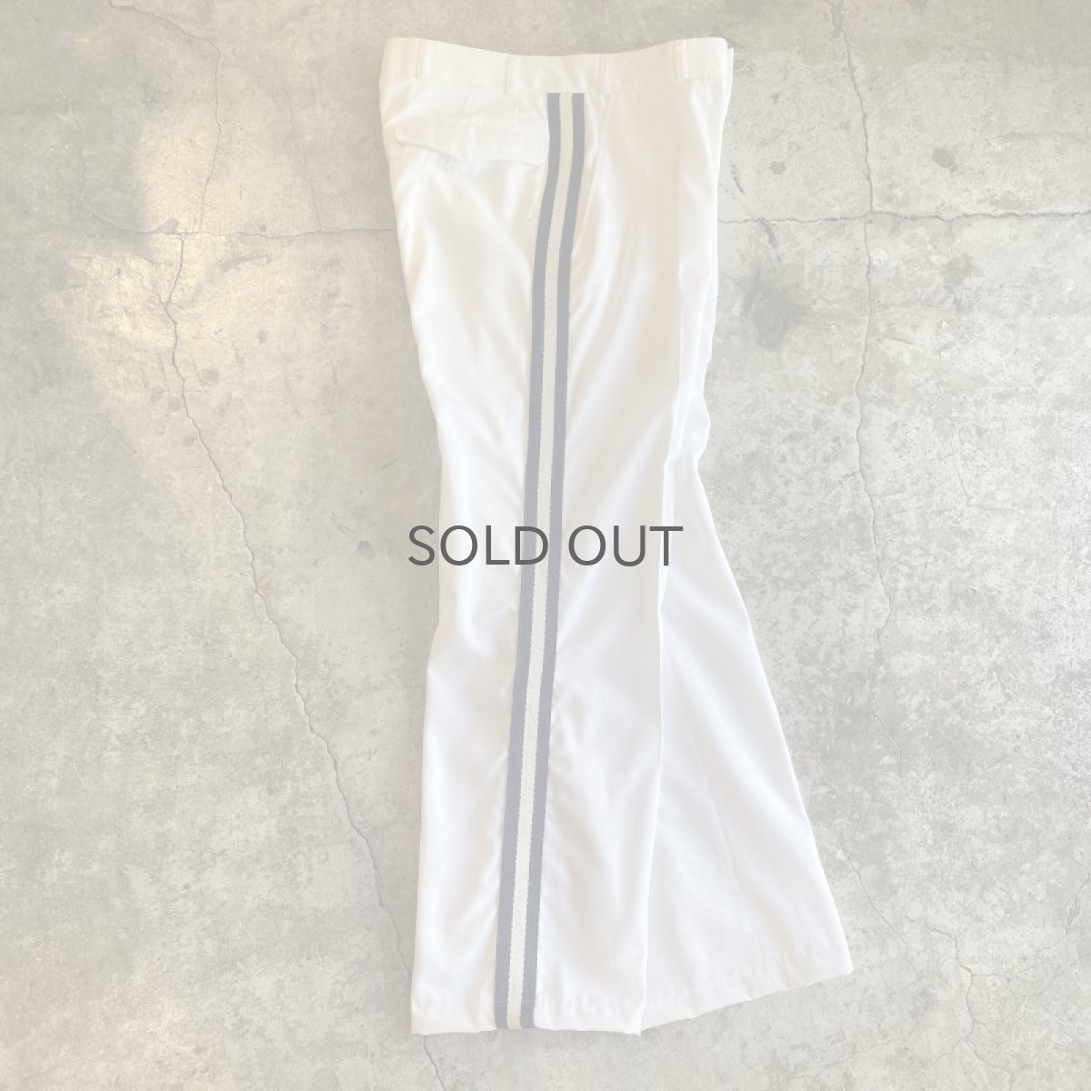 画像6: 【Wiz&Witch】VINTAGE MILITARY SIDE LINE PANTS  / W29 (6)