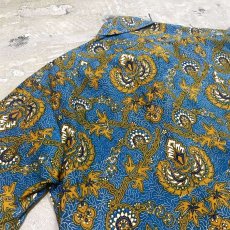 画像9: ALL OVER PATTERN BATIK S/S SHIRT / Mens L (9)