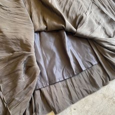 画像9: BROWN COLOR CASUAL PLEATED DESIGN SKIRT / W23~W31 (9)