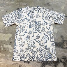 画像2: OLD WHALE ALL OVER PATTERN S/S TEE / Mens L (2)