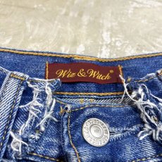 画像10: 【Wiz&Witch】”DIRTY BEAUTIFUL” NOMAD BLUE DENIM JEANS / W31 (10)