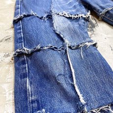 画像5: 【Wiz&Witch】”DIRTY BEAUTIFUL” NOMAD BLUE DENIM JEANS / W31 (5)