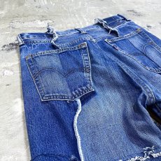 画像9: 【Wiz&Witch】”DIRTY BEAUTIFUL” NOMAD BLUE DENIM JEANS / W31 (9)