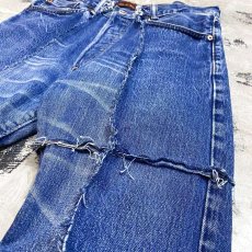 画像4: 【Wiz&Witch】”DIRTY BEAUTIFUL” NOMAD BLUE DENIM JEANS / W31 (4)