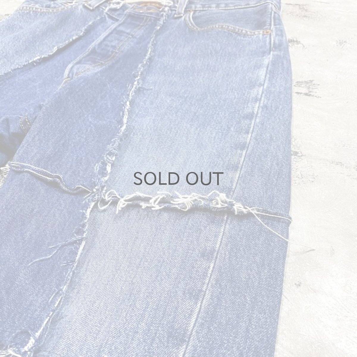 画像4: 【Wiz&Witch】”DIRTY BEAUTIFUL” NOMAD BLUE DENIM JEANS / W32 (4)