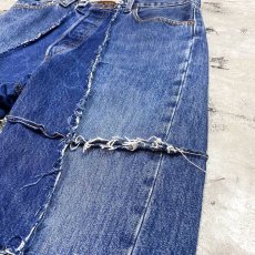 画像4: 【Wiz&Witch】”DIRTY BEAUTIFUL” NOMAD BLUE DENIM JEANS / W32 (4)