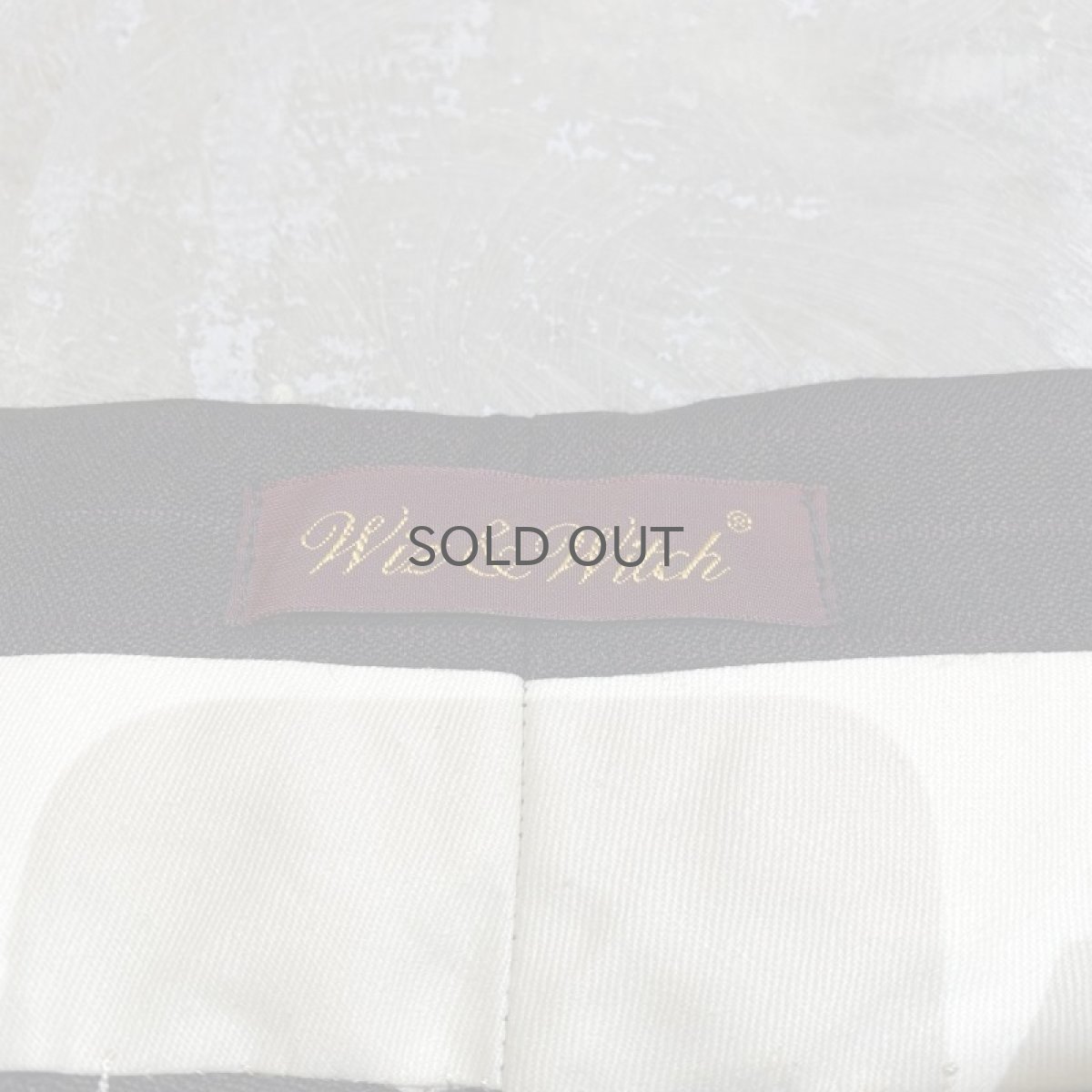 画像10: 【Wiz&Witch】SIDE TIE LINE WIDE SLACKS / W30 (10)