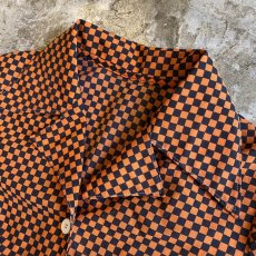 画像9: CHECKERED PATTERN S/S SHIRT / Ladies M  (9)