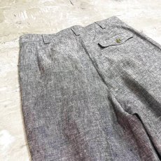 画像9: 【Wiz&Witch】SIDE TIE LINE WIDE SLACKS / W31 (9)