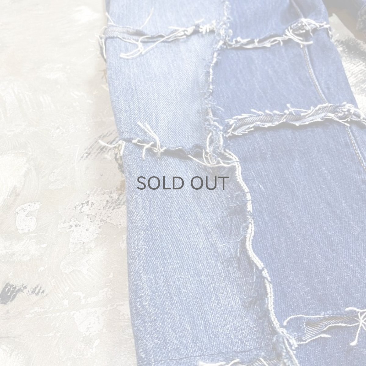 画像5: 【Wiz&Witch】”DIRTY BEAUTIFUL” NOMAD BLUE DENIM JEANS / W32 (5)