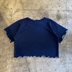 画像2: EMBROIDERY RAGLAN SLEEVE S/S SWEAT / Ladies M (2)