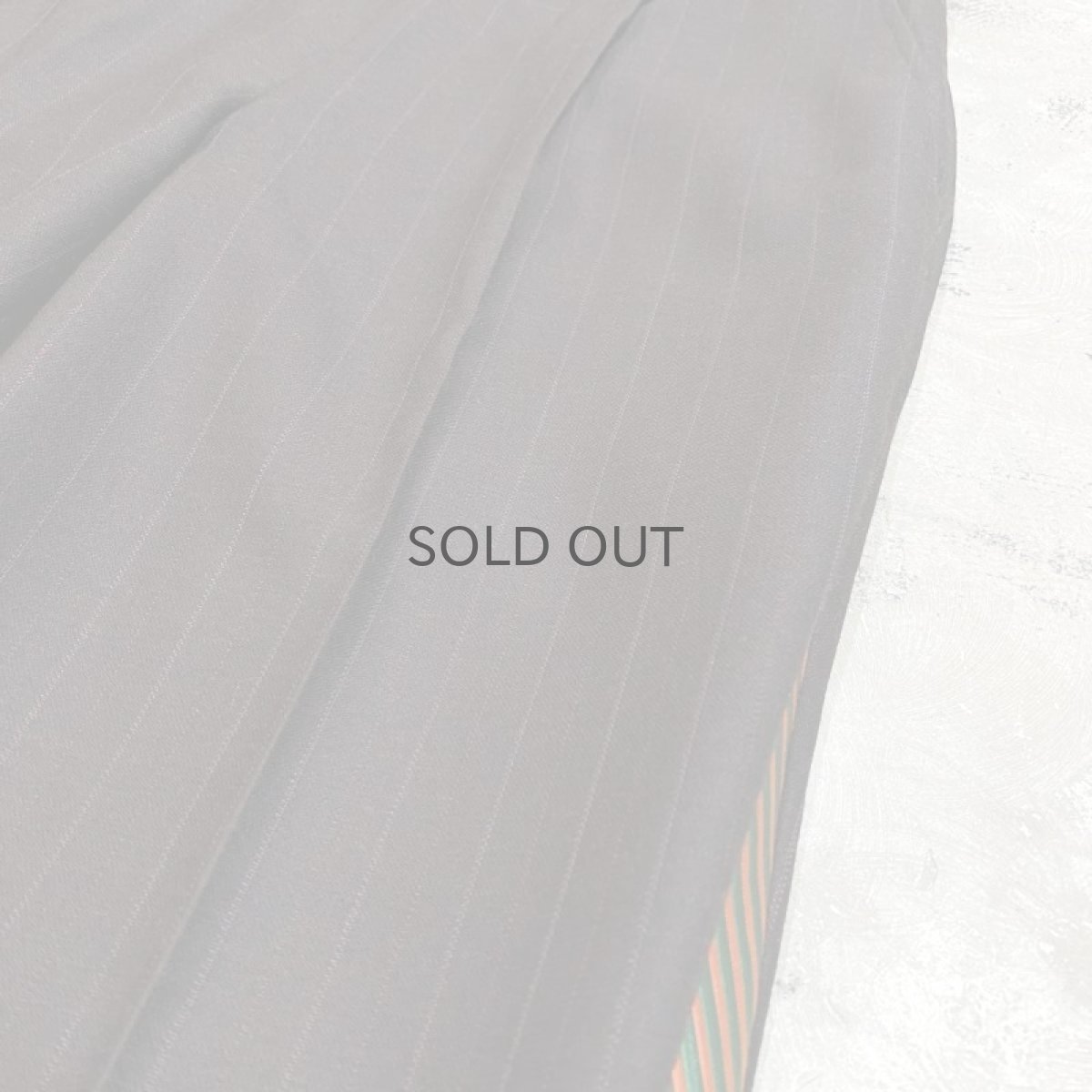 画像4: 【Wiz&Witch】SIDE TIE LINE WIDE SLACKS / W30 (4)