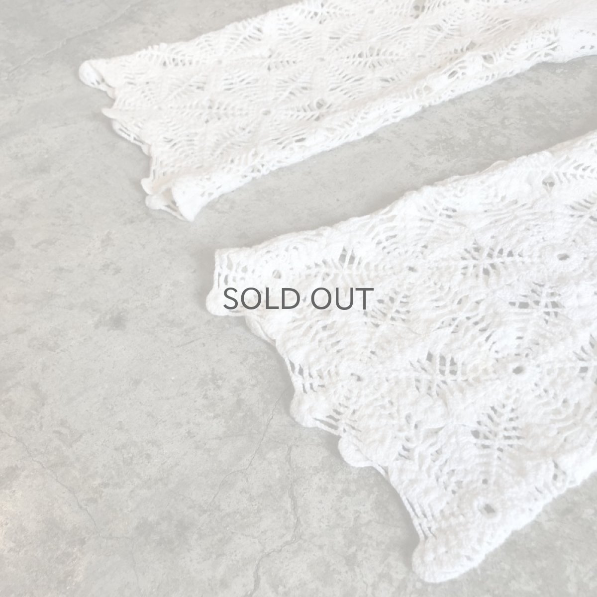 画像4: 【Wiz&Witch】"UNITED" VINTAGE CROCHET DENIM PANTS / W29 (4)