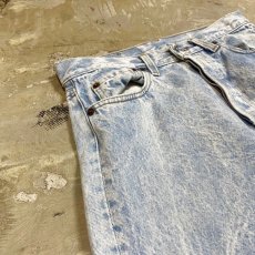 画像3: 【LEVI'S】501 CHEMICAL DENIM PANTS / W30 / MADE IN USA (3)