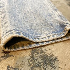 画像7: 【LEVI'S】501 CHEMICAL DENIM PANTS / W30 / MADE IN USA (7)