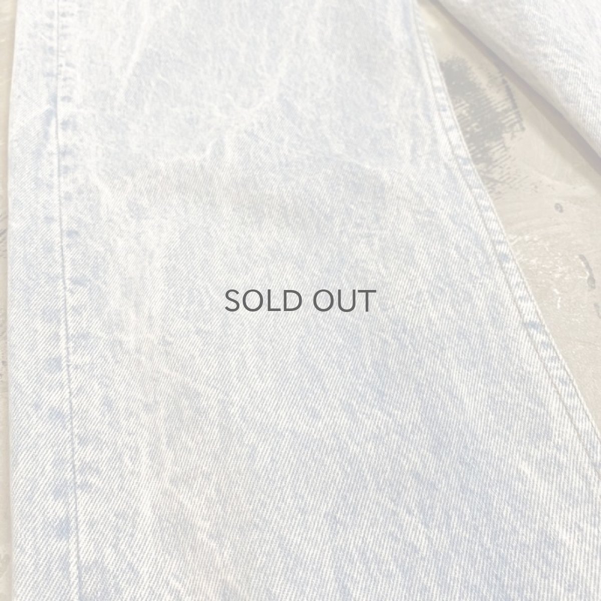 画像5: 【LEVI'S】501 CHEMICAL DENIM PANTS / W30 / MADE IN USA (5)