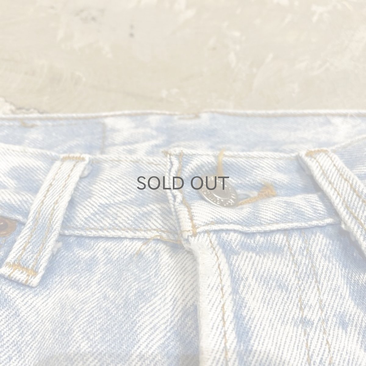 画像10: 【LEVI'S】501 CHEMICAL DENIM PANTS / W30 / MADE IN USA (10)