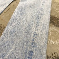 画像6: 【LEVI'S】501 CHEMICAL DENIM PANTS / W30 / MADE IN USA (6)
