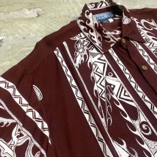 画像3: ARTISTIC PATTERN COLOR S/S SHIRT / Mens M(XL) (3)